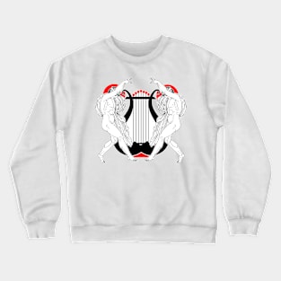 Dancing Harp Sound Crewneck Sweatshirt